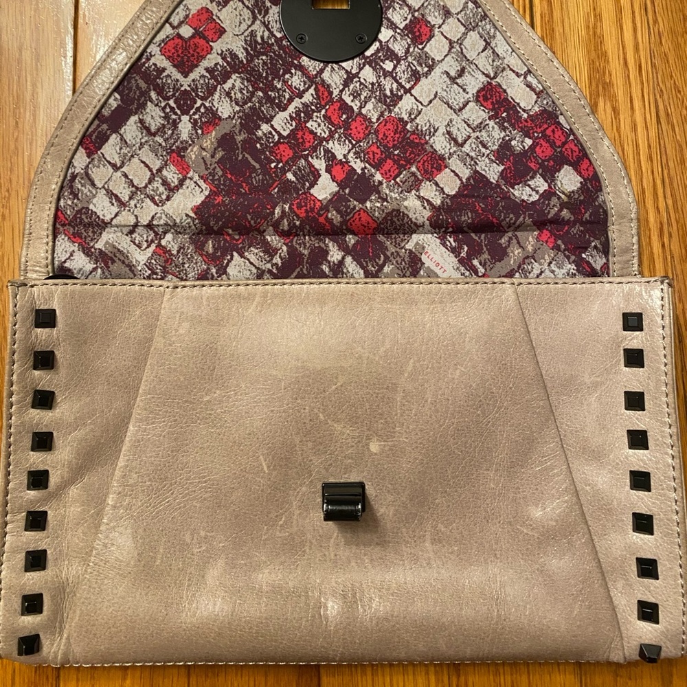 Leather clutch